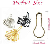 1000 Pcs Metal Gourd Safety Pins, 0.8 Inch Clothing Craft Tailor DIY Accessory Pins, Bronze In Australia - Darrahopens