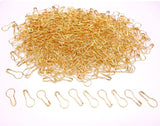 1000 Pcs Metal Gourd Safety Pins, 0.8 Inch Clothing Craft Tailor DIY Accessory Pins, Golden In Australia - Darrahopens
