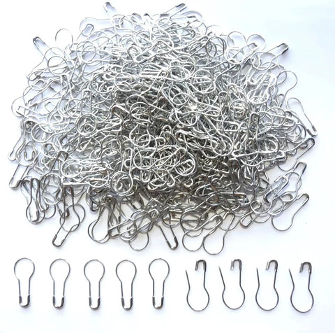1000 Pcs Metal Gourd Safety Pins, 0.8 Inch Clothing Craft Tailor DIY Accessory Pins, Silver In Australia - Darrahopens