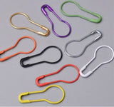 1000 Pcs Metal Gourd Safety Pins, 0.8 Inch Clothing Craft Tailor DIY Accessory Pins, White