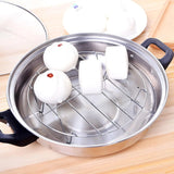 2 Pcs Stainless Steel Steaming Rack Set, Round Trivet Cooling Stand for Pot Pressure Cooker, 5.9 Inch In Australia - Darrahopens