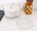 2 Pcs Stainless Steel Steaming Rack Set, Round Trivet Cooling Stand for Pot Pressure Cooker, 5.9 Inch In Australia - Darrahopens