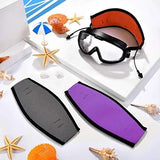 3 Pack Neoprene Diving Mask Strap Covers, Hair Protector Wraps for Snorkeling, 7.5 x 3.5 In In Australia - Darrahopens