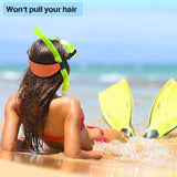 3 Pack Neoprene Diving Mask Strap Covers, Hair Protector Wraps for Snorkeling, 7.5 x 3.5 In In Australia - Darrahopens