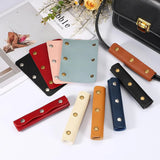 4 Pcs Handbag Handle Covers, PVC Leather Grip Protectors with Silver Buckles, Turquoise In Australia - Darrahopens