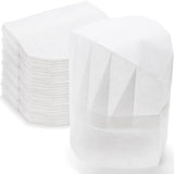 60 Pcs Disposable Chef Hats, Adjustable Non Woven Pleated Kitchen Catering Hats, White 8 In In Australia - Darrahopens