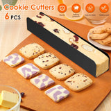 6 Pcs Carbon Steel U Shape Baking Mold Set, Non Stick Cookie Bread Loaf Pans for Home Baking, Black In Australia - Darrahopens