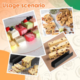 6 Pcs Carbon Steel U Shape Baking Mold Set, Non Stick Cookie Bread Loaf Pans for Home Baking, Black In Australia - Darrahopens