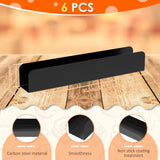 6 Pcs Carbon Steel U Shape Baking Mold Set, Non Stick Cookie Bread Loaf Pans for Home Baking, Black In Australia - Darrahopens