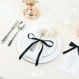 Double Face Satin Ribbon, Polyester Gift Wrapping Wedding Craft Ribbon, Black 1/2 In x 50 Yd In Australia - Darrahopens