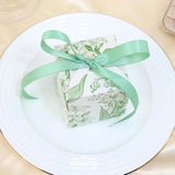 Double Faced Satin Ribbon, Polyester Thin Ribbon for Gift Wrapping, Dusty Blue 1/2 In x 50 Yd In Australia - Darrahopens