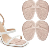 4 Pack Gel Ball of Foot Cushions, Anti Slip Metatarsal Pads for High Heels Pain Relief, Camel In Australia - Darrahopens