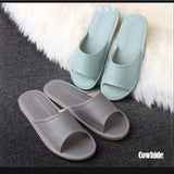 Black Leather Open Toe Slippers, Non Slip Indoor House Sandals for Men Women, EUR34-35 In Australia - Darrahopens