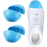 Shoe Toe Filler Inserts, Soft PU Foam Cushions for Loose Shoes, Blue Large 1-2 Sizes Bigger