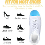 Shoe Toe Filler Inserts, Soft PU Foam Cushions for Loose Shoes, Blue Large 1-2 Sizes Bigger In Australia - Darrahopens