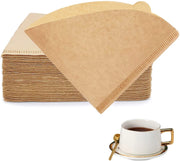 Size 01 Coffee Filters, 200 Count Natural Paper Cone Filters for Pour Over, 1-2 Cup Brown In Australia - Darrahopens
