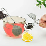 4 Pack 304 Stainless Steel Tea Strainers, Fine Mesh Ball Infusers with Squeeze Handle In Australia - Darrahopens