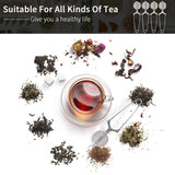 4 Pack 304 Stainless Steel Tea Strainers, Fine Mesh Ball Infusers with Squeeze Handle In Australia - Darrahopens