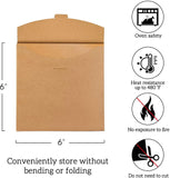 200 Count 6 x 6 In Parchment Paper Squares, Non Stick Sheets for Burgers Freezing Baking In Australia - Darrahopens