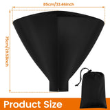 Patio Heater Top Cover, 420D Waterproof Oxford Outdoor Heater Head Cover, Black 34 Inch In Australia - Darrahopens
