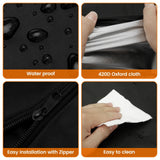 Patio Heater Top Cover, 420D Waterproof Oxford Outdoor Heater Head Cover, Black 34 Inch