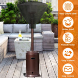 Patio Heater Top Cover, 420D Waterproof Oxford Outdoor Heater Head Cover, Black 34 Inch