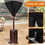 Patio Heater Top Cover, 420D Waterproof Oxford Outdoor Heater Head Cover, Black 34 Inch