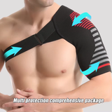 Compression Shoulder Support Breathable Fabric Rotator Cuff Men Women(Yellow) In Australia - Darrahopens