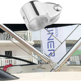 316 Stainless Steel Top Eye End Cap, Marine Top Slide Cap, Boat Canopy Fitting Hardware for  Tube, Yacht Awning Connector(Single top 25mm)