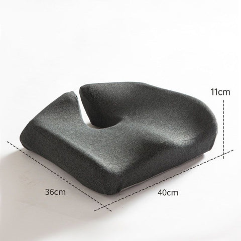 Pressure Relief Seat Cushion for Long Sitting Hours on Office/Home Chair, Car, Wheelchair - Extra-Dense Memory Foam for Hip Dark gray In Australia - Darrahopens