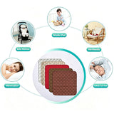 Waterproof Reusable Incontinence Pad, 51×56cm Washable Non-Slip Absorbent Mat, Multi-purpose Bed Pad for Baby, Pet, Women Period, Elderly Care, Sofa Chair Cushion, Anti-snag & Easy Clean Beige In Australia - Darrahopens