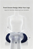 Memory Foam Donut Cushion for Women, Orthopedic Pressure Relief Seat Pillow, Breathable Hemorrhoid Tailbone Pain Pad, Office Chair Car Seat Cushion for Postpartum Pregnancy Long Sitting Navy blue
