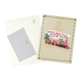 Christmas Train 3D Pop Up Greeting Card, Holiday Xmas Gift Card with Envelope & Note Card, Christmas Party Invitation & Festive（train） In Australia - Darrahopens