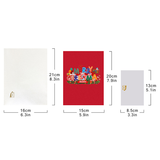Christmas Train 3D Pop Up Greeting Card, Holiday Xmas Gift Card with Envelope & Note Card, Christmas Party Invitation & Festive（Font） In Australia - Darrahopens