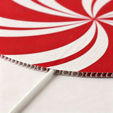 12Pcs Christmas Peppermint Lollipop Yard Stakes, Red White Candy Shape Waterproof Corrugated Plastic Tree Picks, Xmas Candy Cane Ornaments for Christmas Tree, Holiday Party Outdoor Decorations In Australia - Darrahopens