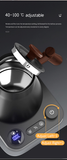 Gooseneck Electric Kettle - 0.9L - With Temperature Control - Stainless Steel 304 - Ultra-Silent - Black