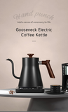 Gooseneck Electric Kettle - 0.9L - With Temperature Control - Stainless Steel 304 - Ultra-Silent - White