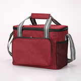 15L Oxford Thermal Lunch Bag, Portable Leakproof PEVA Liner Tote Bag, Waterproof Outdoor Picnic Camping Beach Lunch Cooler Bag for Food Storage, Keep Warm & Cold(burgundy) In Australia - Darrahopens