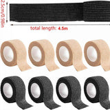 8 Rolls Chair Leg Protectors - 2.5cm × 4.5m - Chair Leg Protective Tape - Chair Leg Caps - Self-Adhesive Felt Covers - Waterproof Anti-Slip Tape - Chair Anti-Slip - Anti-Slip Chair Leg - Floor Protector - Table Coaster - Chair Leg Protectors