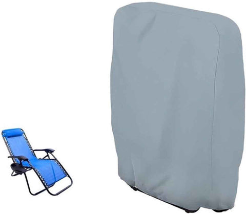 Waterproof Chair Cover - Garden Furniture Protective Cover - Garden Chair Cover - Garden Furniture Cover - Chair Cover for Garden Chairs - Cover for Folding Chairs - Weatherproof Chair Protective Cover - For Outdoor Use in the Garden, Balcony, or Terrace