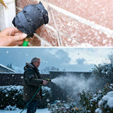 2 Pieces Frost Protection Cover - Tap Freeze Cover - Frost-Free Outdoor Tap Protection Cover - Outdoor Tap Covers - Frost Protection - Outdoor Tap Cover - Frost Protection Facade Tap - Frost Cover - Anti-frost - Waterproof Reusable - Black