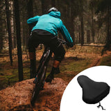 2 pieces - Bicycle Saddle Cover - Bicycle Saddle Cover - Waterproof Saddle Cover - Cover for Bicycle Saddle - Rain Cover - Saddle Cover - with drawstring - outdoor saddle cover - bicycle accessories - waterproof - universal - rain and dust protection - 24