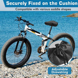 2 pieces - Bicycle Saddle Cover - Bicycle Saddle Cover - Waterproof Saddle Cover - Cover for Bicycle Saddle - Rain Cover - Saddle Cover - with drawstring - outdoor saddle cover - bicycle accessories - waterproof - universal - rain and dust protection - 24