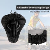2 pieces - Bicycle Saddle Cover - Bicycle Saddle Cover - Waterproof Saddle Cover - Cover for Bicycle Saddle - Rain Cover - Saddle Cover - with drawstring - outdoor saddle cover - bicycle accessories - waterproof - universal - rain and dust protection - 24