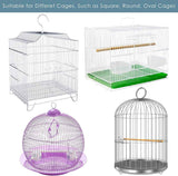 Birdcage Mesh Cover - Universal Birdcage Cover - Birdcage Splash Guard - Seed Catcher - Dust Cover for Birdcage - Birdcage Cover Skirt - Dustproof Mesh Cover - Dust Cover - Net - Birdcage Accessories - 40*150-220 cm - White