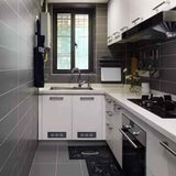 Air Grilles - 2 Pieces - Skirting Board Ventilation Grille - Aluminum Alloy - With Screws - Ventilation Covers - Heat Dissipation - Ventilation Holes - Ventilation Hood - Suitable for Kitchen, Bathroom, Wardrobe, Cabinet, Shoe Cabinet - 150*50mm - Black
