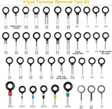 Darrahopens Auto Accessories > Auto Accessories Others > Automotive Repair & Speciality Tools Terminal Puller Kit Compatible with Electric Cable Car Terminal Removal Tool