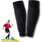 Darrahopens Sports & Fitness > Ball Sports > Soccer & Soccer Accessories Football Shin Guards for Children, Kids Soccer Shin Pads