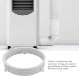 Air Conditioner Hose Connector, ABS Adjustable Exhaust Duct Interface Fitting Adapter for Midea 1.5P Mobile Air Conditioner KYR 35
