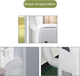 Air Conditioner Hose Connector, ABS Adjustable Exhaust Duct Interface Fitting Adapter for Midea 1.5P Mobile Air Conditioner KYR 35